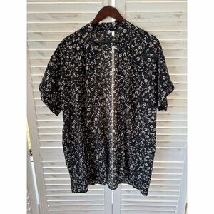 H&M Divided | Floral Open Front Kimono Cardigan
